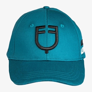 Gorra visera EQUESTRO talla única color petróleo/negro - Imagen 2